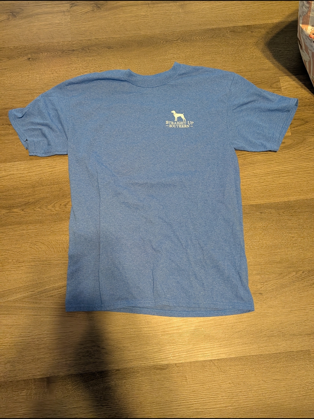 Men's Blue Short Sleeve Logo T-Shirt